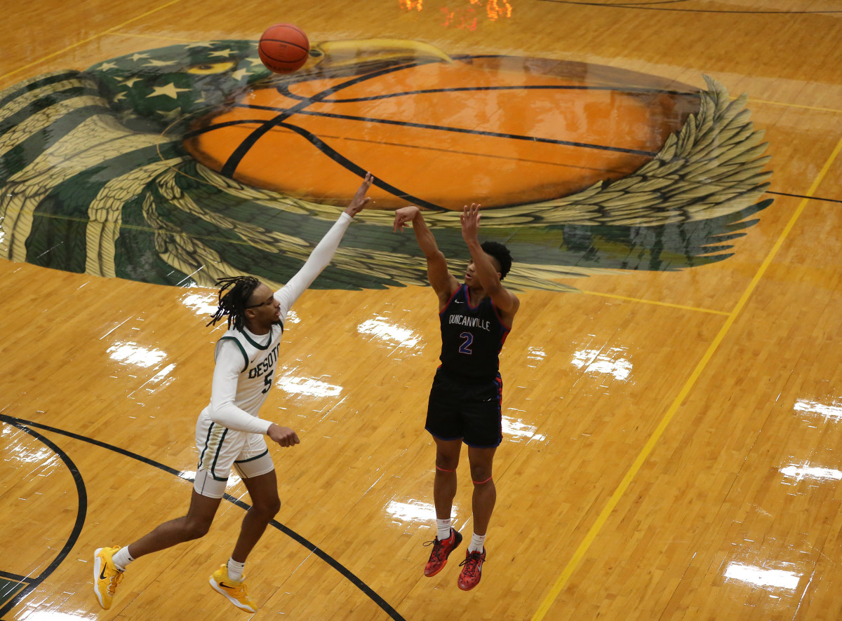 Duncanville DeSoto Texas boys basketball 021023 Brian McLean 10